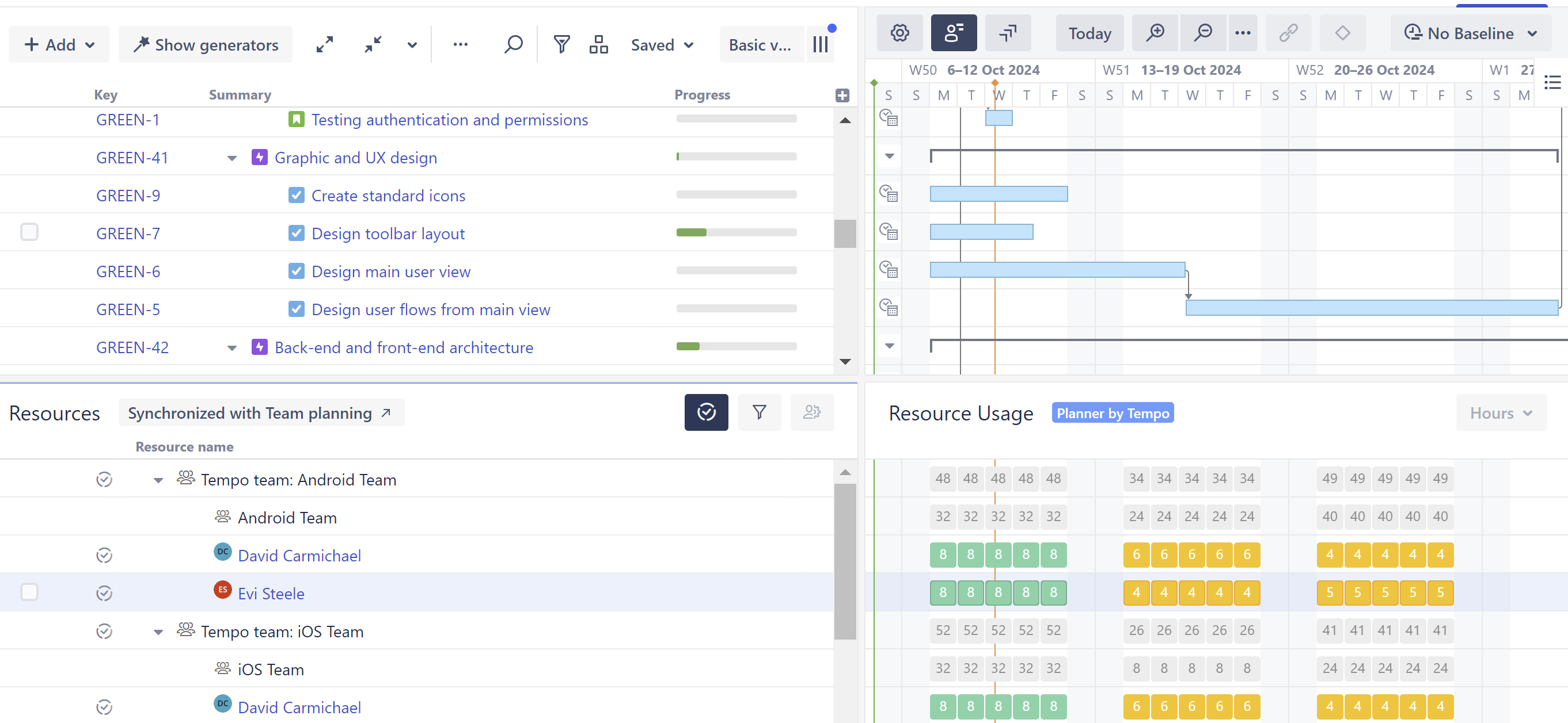 Capacity Planner (formerly Planner by Tempo) | Tempo Help Center